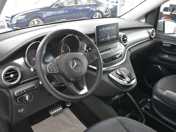Mercedes Classe V Mercedes-Benz V 250 d Long 190 4M AMG TOP ACC 7P CUIR Attelage entretien Usine G.12 mois Argent - 10