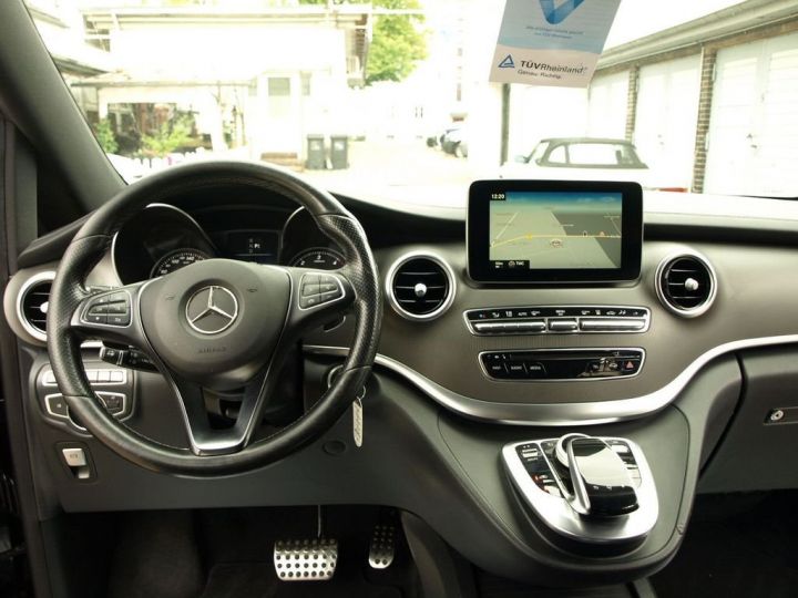 Mercedes Classe V Mercedes-Benz V 250 D Long 4MATIC 7G-tronic Avantgarde 7P LED 360° Burmeister ACC Garantie 12 Mois Noire - 8