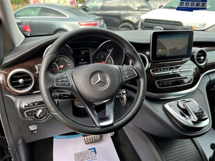 Mercedes Classe V Mercedes-Benz V 250D 190 Long 8P Avantgarde 360° Full Cuir Garantie 12 mois Noire - 15