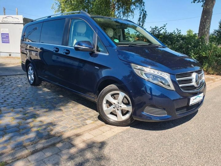 Mercedes Classe V Mercedes-Benz V 250d *4MATIC* Full CUIR *EXTRA LONG VERSION 7P ACC 360° Garantie 12 mois Bleu - 1