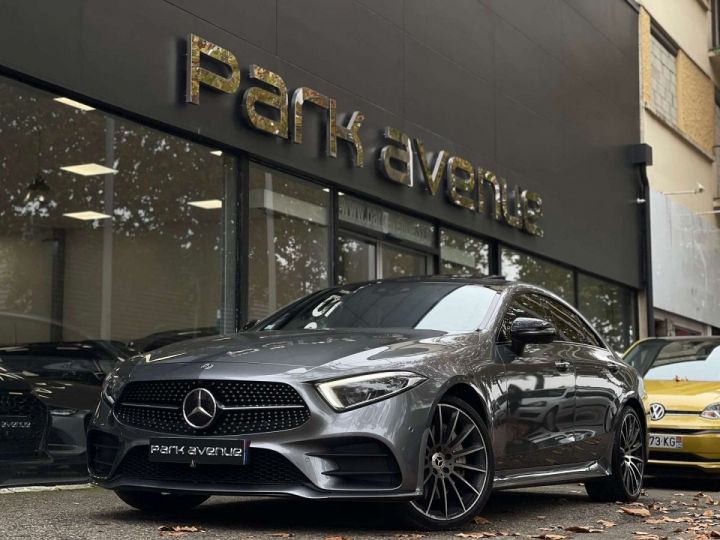 Mercedes CLS CLASSE 400 D 340CH AMG LINE+ 4MATIC 9G-TRONIC Gris - 1