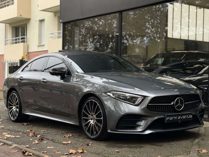 Mercedes CLS CLASSE 400 D 340CH AMG LINE+ 4MATIC 9G-TRONIC Gris - 2