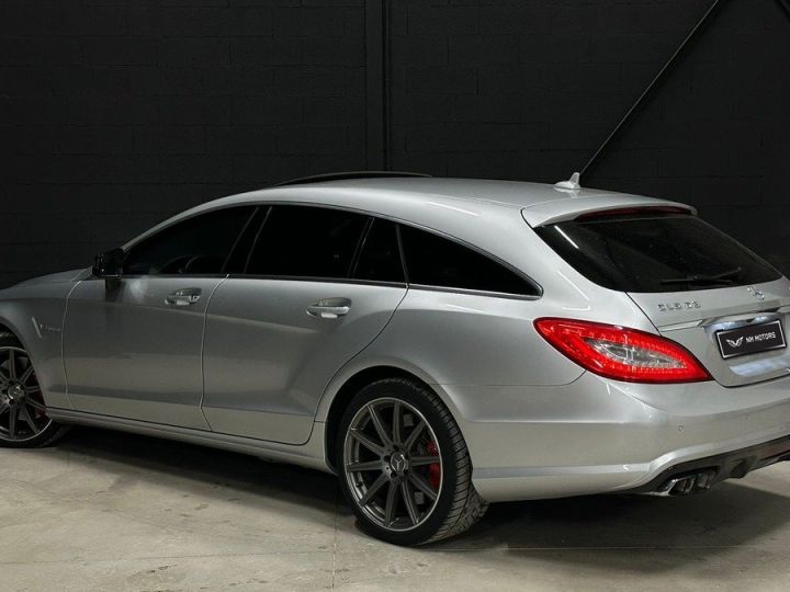 Mercedes CLS Phase 2 Shooting Brake 63 AMG 557 CV 5.5 V8 7G-SPEEDSHIFT - Garantie Gris Métallisé - 2