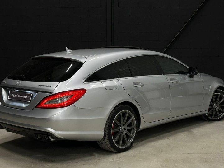 Mercedes CLS Phase 2 Shooting Brake 63 AMG 557 CV 5.5 V8 7G-SPEEDSHIFT - Garantie Gris Métallisé - 4