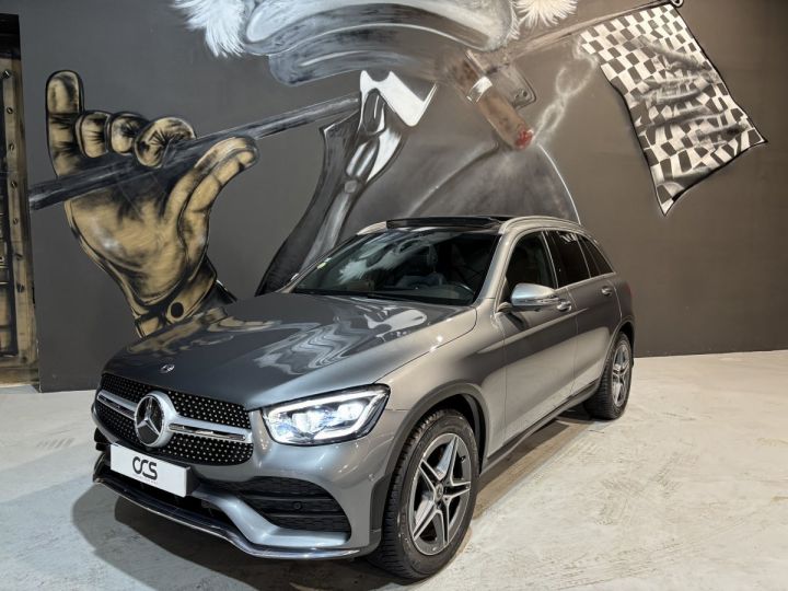 Mercedes GLC 220 d AMG Line 4Matic Gris Clair - 2