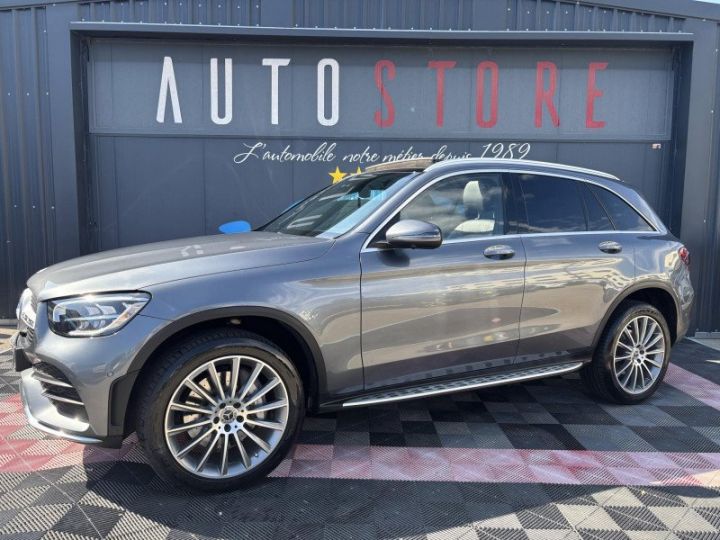 Mercedes GLC 300 DE 194+122CH AMG LINE 4MATIC 9G-TRONIC Gris Selenite Metal - 1