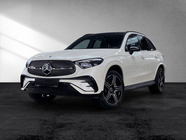 Mercedes GLC 400 e 4M AMG Line Pano Blanc Métallisé - 1