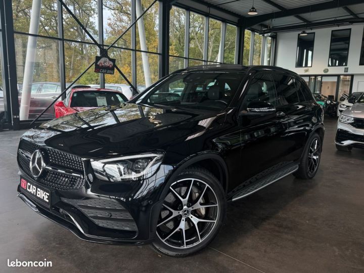 Mercedes GLC Classe 220d 194 ch AMG Line 9G-Tronic GARANTIE 6 ANS Toit ouvrant Burmester Caméra 360° CarPlay 20P 519-mois Occasion