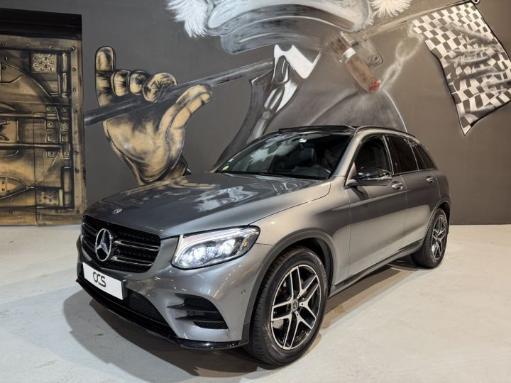 Mercedes GLC Classe 250 d Sportline 4Matic Toit Ouvrant AMG Gris Foncé - 2