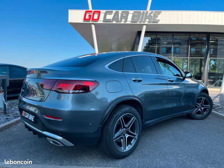 Mercedes GLC Classe Coupe 220d 194 ch AMG Line Toit Ouvrant Sono Burmester LED Affichage tête haute Caméra 360 Cockpit digital Keyless 19P GARANTIE 6 ANS 655-mois Gris - 2