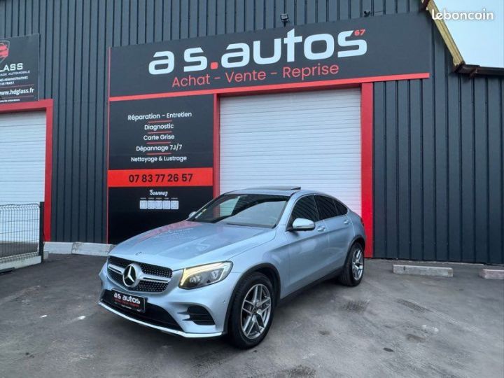 Mercedes GLC Classe FASCINATION (C253) Coupé 250 d 2.2 16V 4MATIC 9G-Tronic 204 cv Boîte auto- caméra 360 toit ouvrant amg gps reprise et échange Bleu - 1