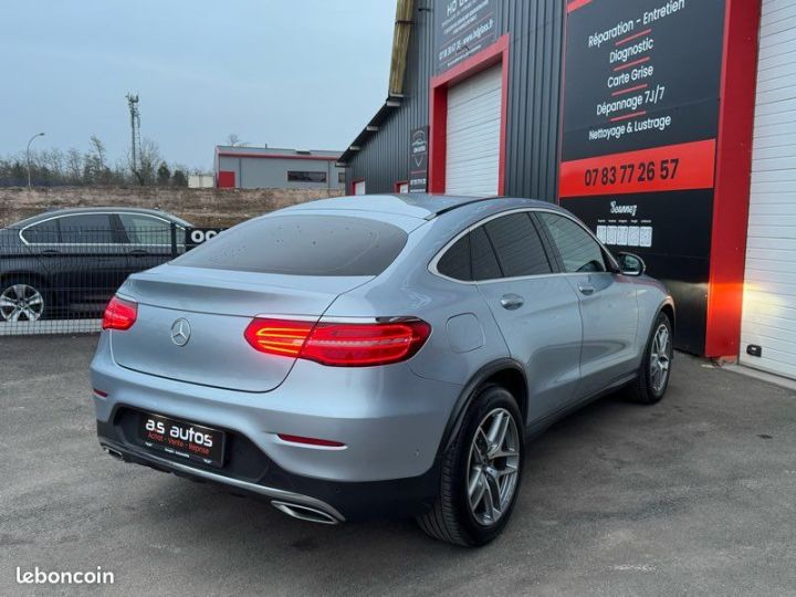 Mercedes GLC Classe FASCINATION (C253) Coupé 250 d 2.2 16V 4MATIC 9G-Tronic 204 cv Boîte auto- caméra 360 toit ouvrant amg gps reprise et échange Bleu - 3