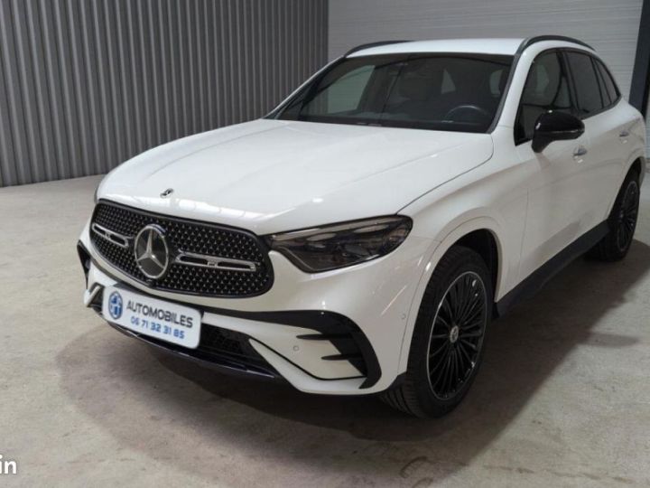 Mercedes GLC Classe Mercedes 300 de 9G-Tronic 4Matic AMG Line Blanc - 1