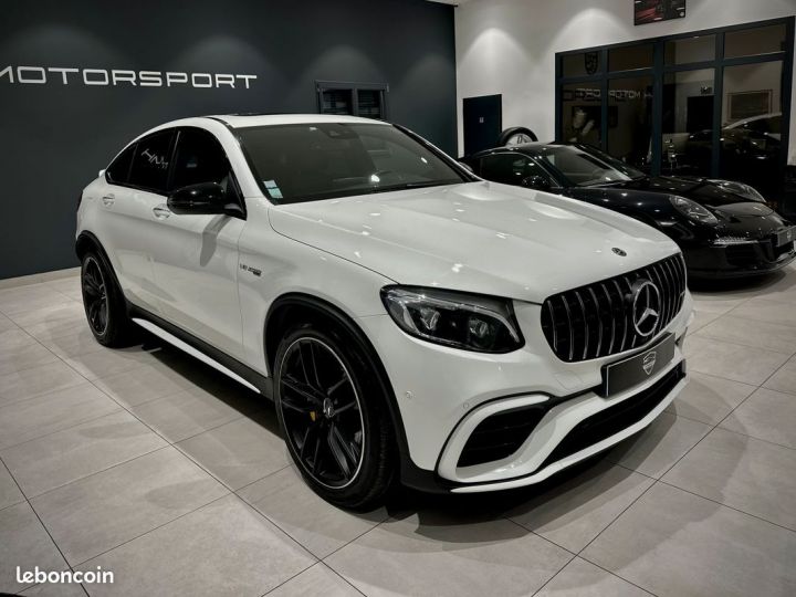 Mercedes GLC Classe MERCEDES 63 AMG COUPE PERFORMANCE 4MATIC+ 4.0 V8 476 Ch 9G-TRONIC TOIT OUVRANT PACK CARBONE JA21 BURMESTER TOUTE OPTIONS Blanc - 2