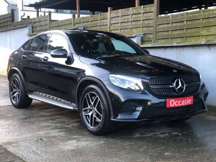 Mercedes GLC Coupé 250 4-Matic AMG Line (EU6.2) Noir Métallisé - 1