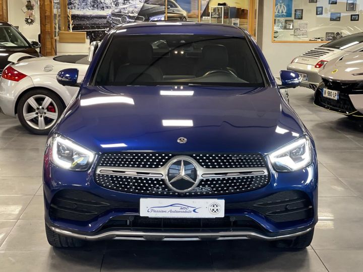 Mercedes GLC Coupé 300D 4 Matic AMG Line Bleu - 2