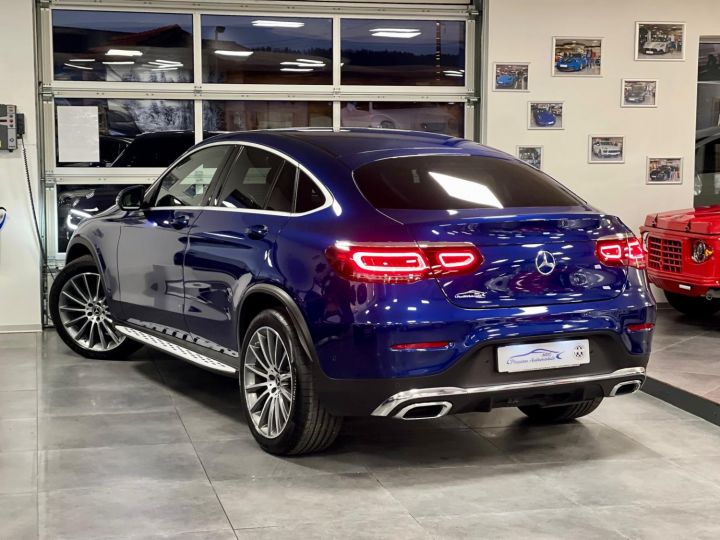 Mercedes GLC Coupé 300D 4 Matic AMG Line Bleu - 4