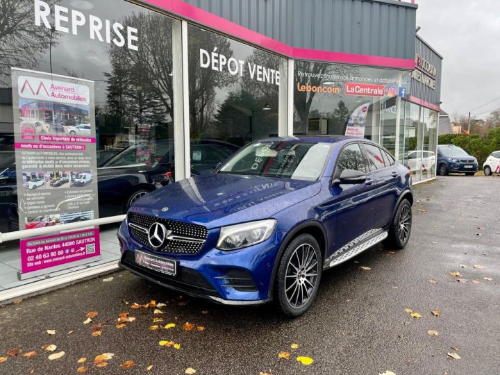 Mercedes GLC Coupé COUPE 250 9G-Tronic 4Matic Sportline Bleu - 1