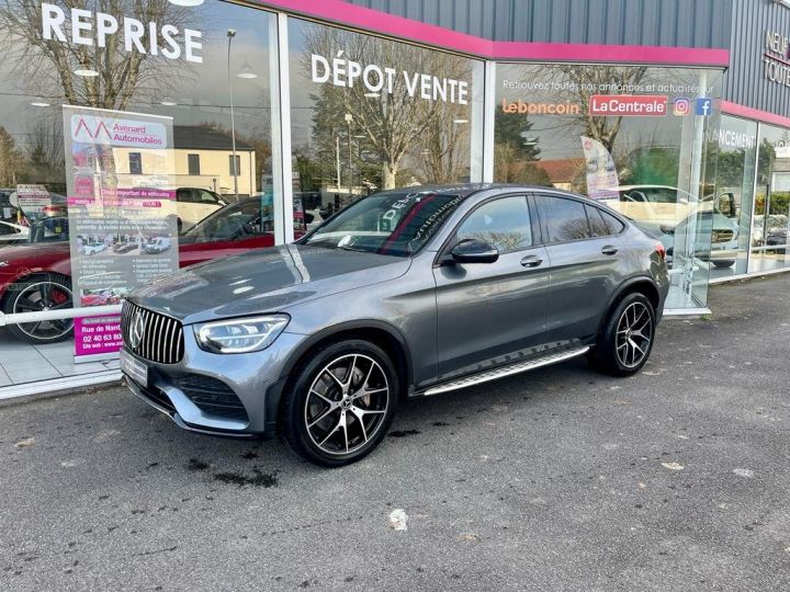 Mercedes GLC Coupé COUPE 300 d 9G-Tronic 4Matic AMG Line Gris - 1