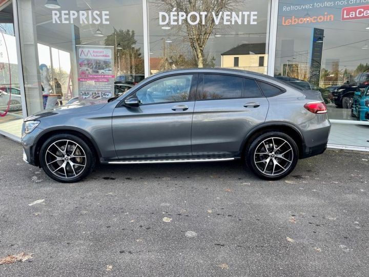 Mercedes GLC Coupé COUPE 300 d 9G-Tronic 4Matic AMG Line Gris - 3