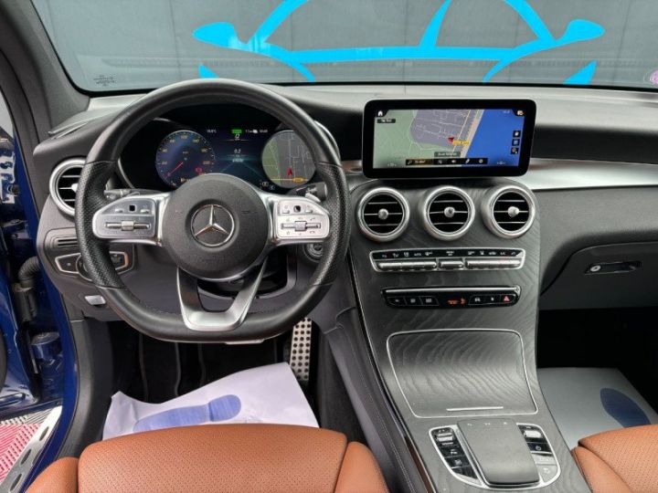 Mercedes GLC Coupé COUPE 300 E 211+122CH AMG LINE 4MATIC 9G-TRONIC EURO6D-T-EVAP-ISC Bleu Cavansite Metal - 7