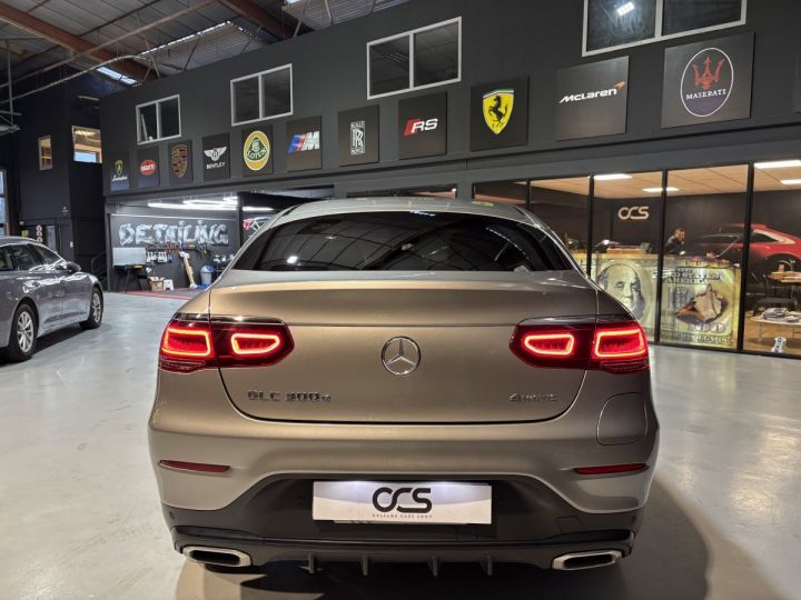 Mercedes GLC Coupé Coupe 300 E AMG Line 4Matic Toit ouvrant Gris Clair - 6