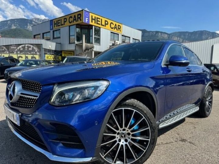 Mercedes GLC Coupé COUPE 350 E 211+116CH FASCINATION 4MATIC 7G-TRONIC PLUS Bleu F - 1