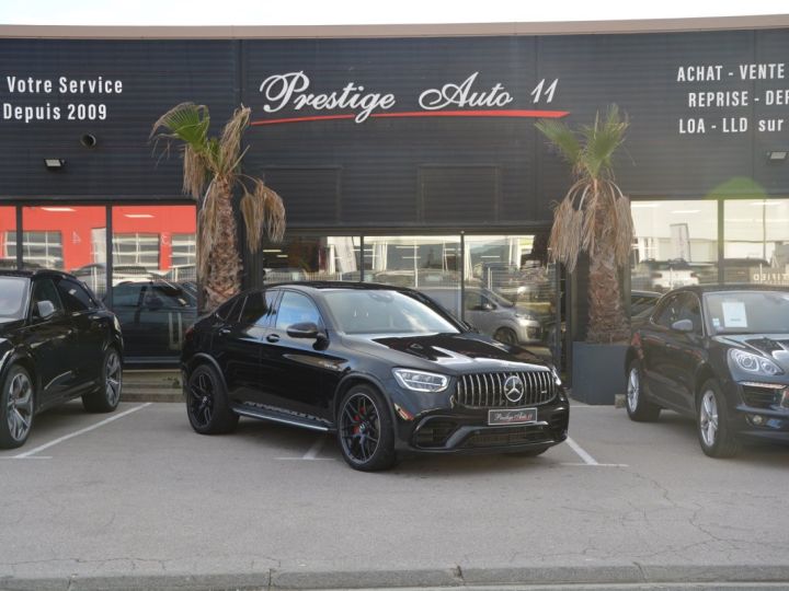 Mercedes GLC Coupé COUPE 63 S AMG COUPE IMMAT FRANCE Offre de LOA/Crédit ballon 1 123 Euros / Mois TTC Noir - 1