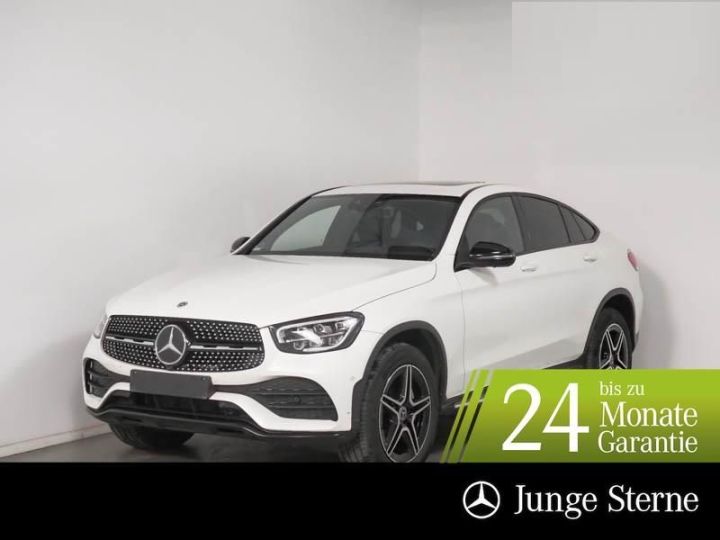 Mercedes GLC Coupé Mercedes GLC 300de Hybride 194Ch 4M AMG MBUX Attelage Distronic Caméra 360 / 32 Blanc Métallisé - 1