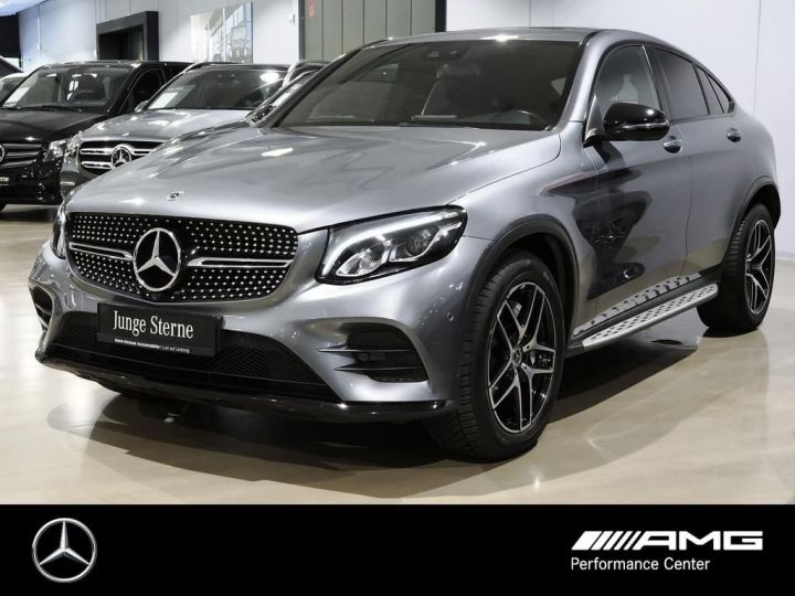 Mercedes GLC Coupé Mercedes GLC Coupé 220d 170Ch AMG 4M Attelage Caméra 360 / 14 Gris Métallisé - 1