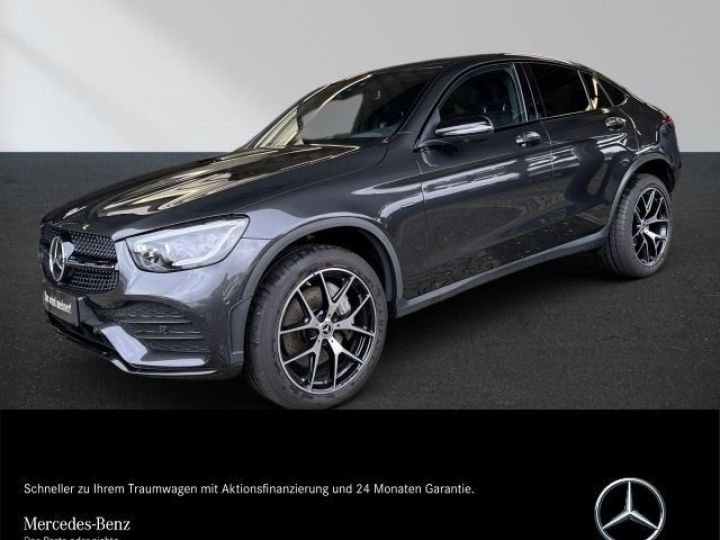 Mercedes GLC Coupé Mercedes GLC Coupé 300de 194Ch Hybride 4M AMG+Nuit+HUD+360° Attelage / 49 Gris Métallisé - 1