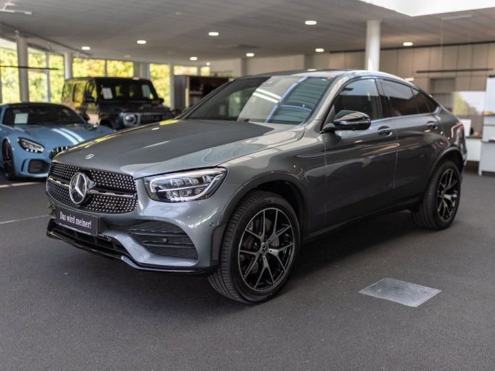 Mercedes GLC Coupé Mercedes GLC Coupé 300de 194Ch Hybride AMG EasyPack Caméra 360 / 51 Gris Métallisé - 25