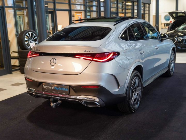 Mercedes GLC Coupé Mercedes GLC Coupé 300de 197Ch 4M AMG Line Pano Burmester Attelage Caméra 360 / 41 Argent Métallisé - 20