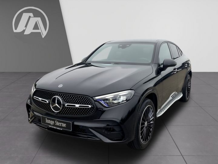 Mercedes GLC Coupé Mercedes GLC Coupé 300de 197Ch 4M AMG+MBUX+Attelage+Distronic+Pano+Burmester Cam 360 / 72 Noir - 12