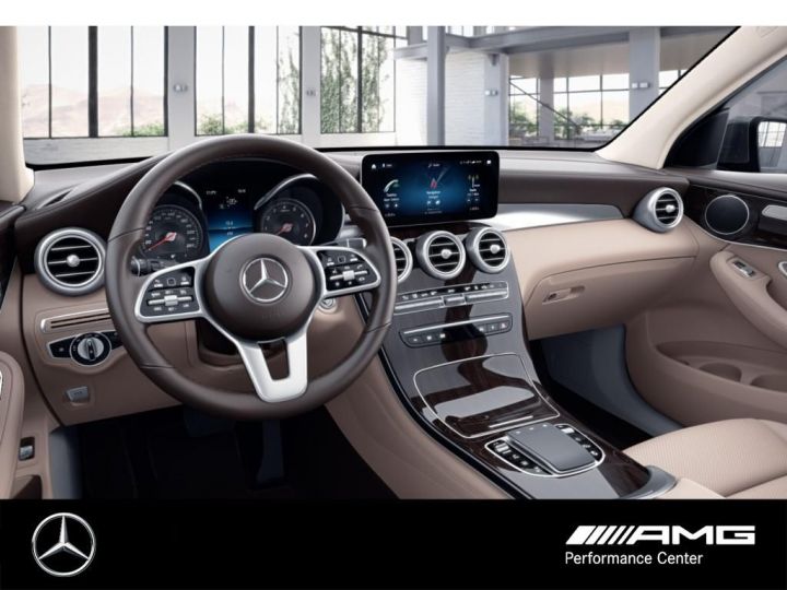 Mercedes GLC Mercedes-Benz GLC 300de Hybride 194Ch 4M Navi Camera Pano LED T.O / 57 Gris Métallisé - 3