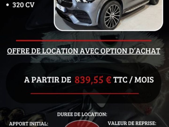 Mercedes GLE (2) 350 de 4MATIC AMG Line Toit ouvrant Gris Foncé - 20