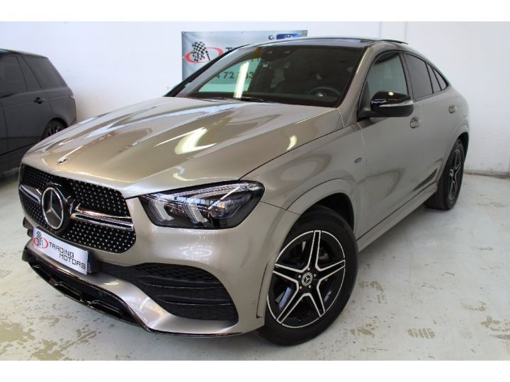 Mercedes GLE CLASSE COUPE 350de Hybride.TO. AMG Line9G-Tronic 4Matic Gris Foncé - 1