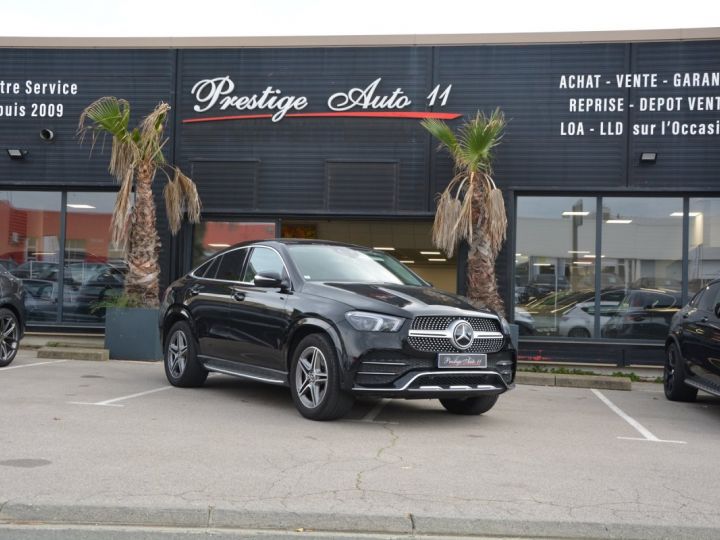 Mercedes GLE COUPE 350de 4-Matic AMG Line TVA Toit Ouvrant en Verre 350 DE 350 D Noir - 1