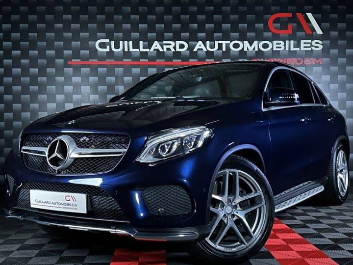 Mercedes GLE Coupé 500 4.7 V8 455ch FASCINATION 4Matic 9G-TRONIC BLEU - 1