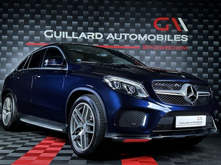 Mercedes GLE Coupé 500 4.7 V8 455ch FASCINATION 4Matic 9G-TRONIC BLEU - 4