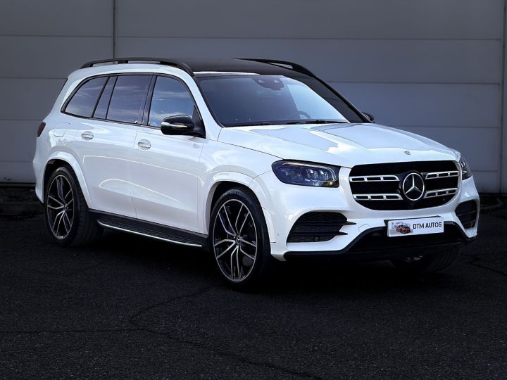 Mercedes GLS II 400 4Matic AMG LINE V6 2.9 330 Ch 2°MAIN FR Blanc Diamant Designo Brillant - 6