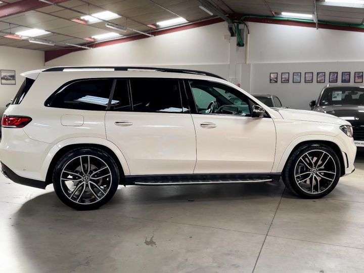 Mercedes GLS II 400 4Matic AMG LINE V6 2.9 330 Ch 2°MAIN FR Blanc Diamant Designo Brillant - 45