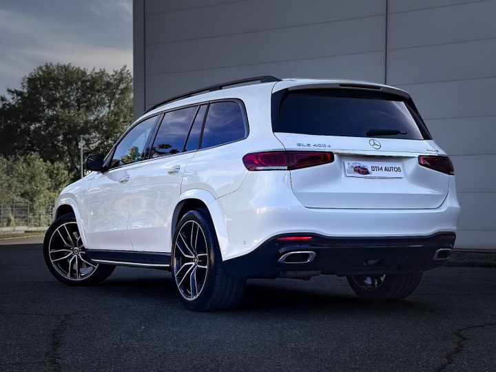 Mercedes GLS Mercedes GLS II 400 D 4Matic AMG LINE V6 2.9 L 330 Ch 1°MAIN FR Blanc Diamant Designo Brillant - 12