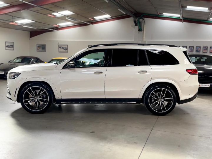 Mercedes GLS Mercedes GLS II 400 D 4Matic AMG LINE V6 2.9 L 330 Ch 2°MAIN FR Blanc Diamant Designo Brillant - 46