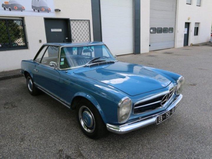 Mercedes SL 230 PAGODE     Essence BLEU - 2