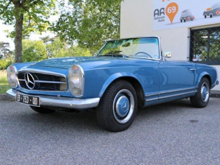 Mercedes SL 230 PAGODE     Essence BLEU - 5