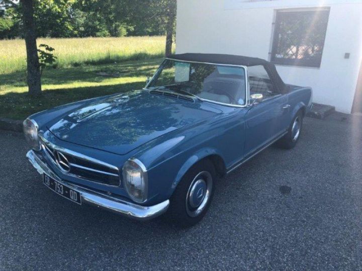 Mercedes SL 230 PAGODE     Essence BLEU - 13