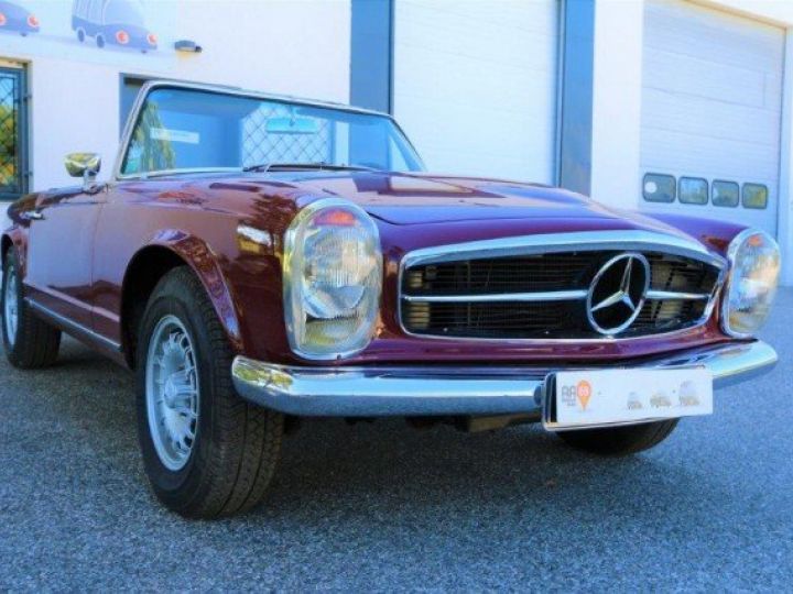 Mercedes SL 250 PAGODE CALIFORNIA     Essence BORDEAUX - 35