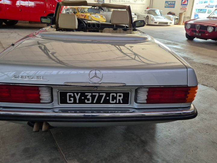 Mercedes SL 280 SL boîte mécanique 5 vitesses Gris métal - 8