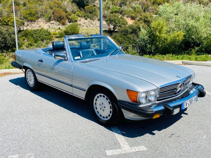 Mercedes SL 560 V8 CABRIOLET Argent Metallise - 1